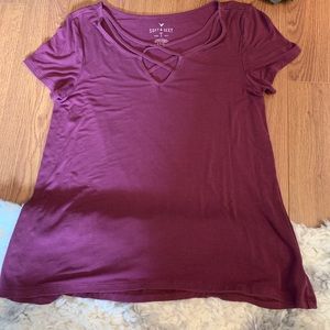 american eagle soft + sexy tee